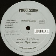 Processing - Processing - Synthese - Frekency Records