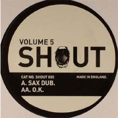 Shout - Shout - Sax Track - Shout