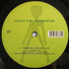 Velvet Girl - Velvet Girl - Summertime - Green Martian