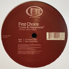 First Choice - First Choice - Love & Happiness - Elan Records