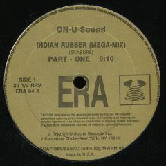 Erasure - Erasure - Indian Rubber (Mega-Mix) - On-U-Sound