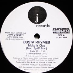 Busta Rhymes - Busta Rhymes - Make It Clap - J Records