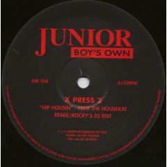 X-Press 2 - X-Press 2 - Hip Housin (Re-Edit) - Junior Boys Own