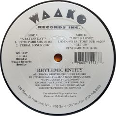 Rhythmic Entity - Rhythmic Entity - A Better Day - Waako Records
