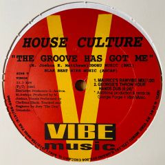 House Culture - House Culture - The Groove Has Got Me - Vibe Music