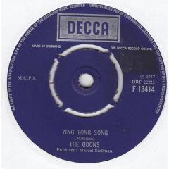 The Goons - The Goons - Ying Tong Song - Decca