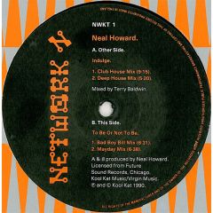 Neal Howard - Neal Howard - Indulge / To Be Or Not To Be - Network