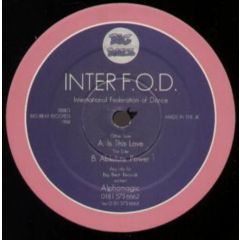Inter F.O.D. (International Federation Of Dance) - Inter F.O.D. (International Federation Of Dance) - Is This Love / Absolute Power - Big Beats Records