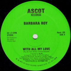 Barbara Roy - Barbara Roy - With All My Love - Ascot Records