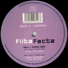 Filta Facta - Filta Facta - All I Can Do - Far Out
