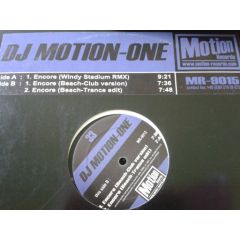 DJ Motion -One - DJ Motion -One - Encore - Motion Records