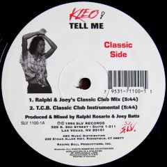 Kleo - Kleo - Tell Me - Slv Records