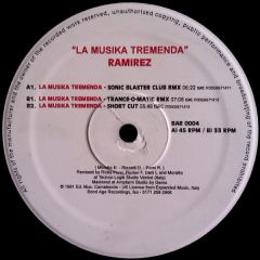Ramirez - Ramirez - La Musika Tremenda 2000 - Bondage 