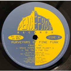 Purveyors Of Fine Funk - Purveyors Of Fine Funk - Vol. 4 - Peacefrog Records
