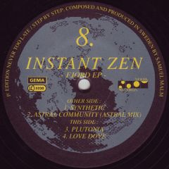 Instant Zen - Instant Zen - Fjord EP - Noom Records