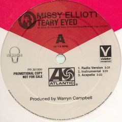 Missy Elliot - Missy Elliot - Teary Eyed - Atlantic