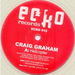 Craig Graham - Craig Graham - Helicopter (Clear Vinyl) - Ecko 