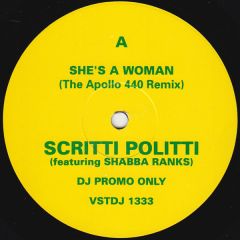 Scritti Polliti - Scritti Polliti - She's A Woman (Remixes) - Virgin