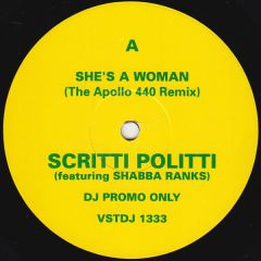 Scritti Polliti - Scritti Polliti - She's A Woman (Remixes) - Virgin