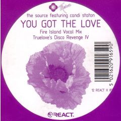 Source & Candi Staton - Source & Candi Staton - You Got The Love (Remixes) - React