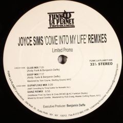 Joyce Sims - Joyce Sims - Come Into My Life (Remixes) - Funk La Planet