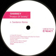Sharkey - Sharkey - Product Of Society (Remixes) - React