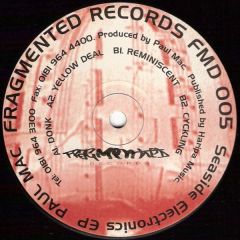 Paul Mac - Paul Mac - Seaside Electronics EP - Fragmented Records