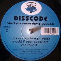 Disscode - Disscode - Dont You Wanna Dance1 - Wizz