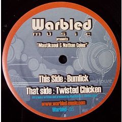 Mastik Soul & Nathan Coles - Mastik Soul & Nathan Coles - Twisted Chicken EP - Warbled Music