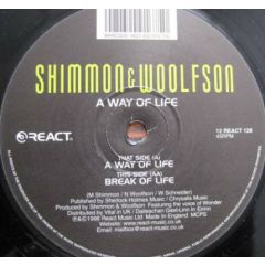 Shimmon & Woolfson - Shimmon & Woolfson - A Way Of Life - React