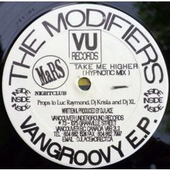The Modifiers - The Modifiers - Vangroovy EP - VU
