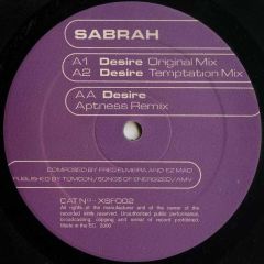 Sabrah - Sabrah - Desire - XSF Recordings