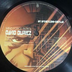 Dan Ghenacia & David Duriez - Dan Ghenacia & David Duriez - Mind Force Patrol - Freaked