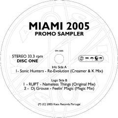 Various Artists - Various Artists - Miami Promo Sampler (2005) - Kaos