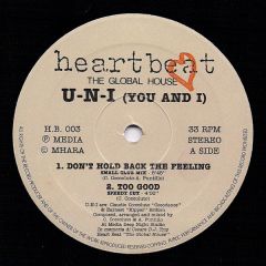 U-N-I (You And I) - U-N-I (You And I) - Don't Hold Back The Feeling - Heartbeat