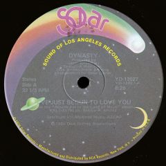 Dynasty  - Dynasty  - I've Just Begun To Love You - Solar