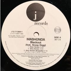 Mashonda Ft Snoop Dogg - Mashonda Ft Snoop Dogg - Blackout - J Records