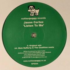 Jason Cortez - Jason Cortez - Listen To Me - Nuklear Puppy