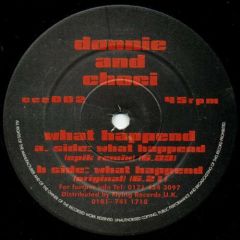 Donnie & Choci - Donnie & Choci - What Happened - Cee Records