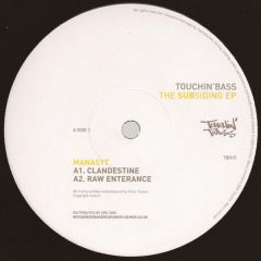 Manasyt / Sync 24 - Manasyt / Sync 24 - The Subsiding EP - Touchin' Bass