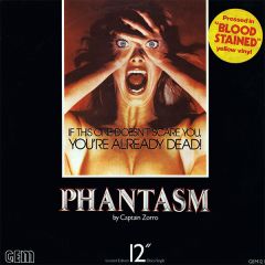 Captain Zorro - Captain Zorro - Phantasm (Blood Splatter Yellow Vinyl) - GEM