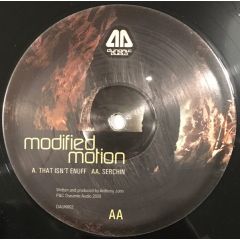 Modified Motion - Modified Motion - That Isn't Enuff - Dynamic Audio 2