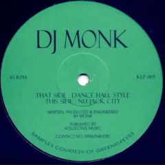 DJ Monk - DJ Monk - Dance Hall Style - KLP