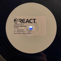 Pepper Sweeney - Pepper Sweeney - H 4 U (Remixes) - React