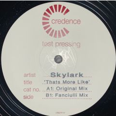 Skylark - Skylark - That's More Like It - Credence