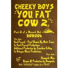 Cheeky Boy - Cheeky Boy - You Fat Cow 2 - Dor 04