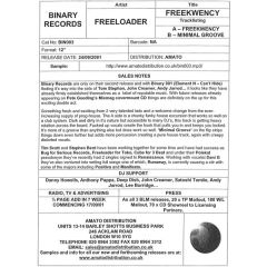 Freeloader - Freeloader - Freekwency - Binary Records