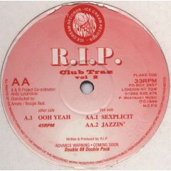 Rip Productions - Rip Productions - Club Trax Volume 2 - Ice Cream