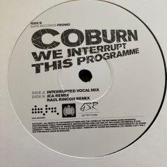 Coburn - Coburn - We Interrupt This Programme - Data Records