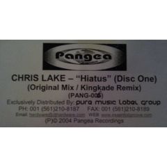 Chris Lake - Chris Lake - Hiatus (Disc Two) - Pangea